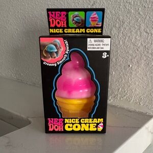 Needoh nice cream cone in pink